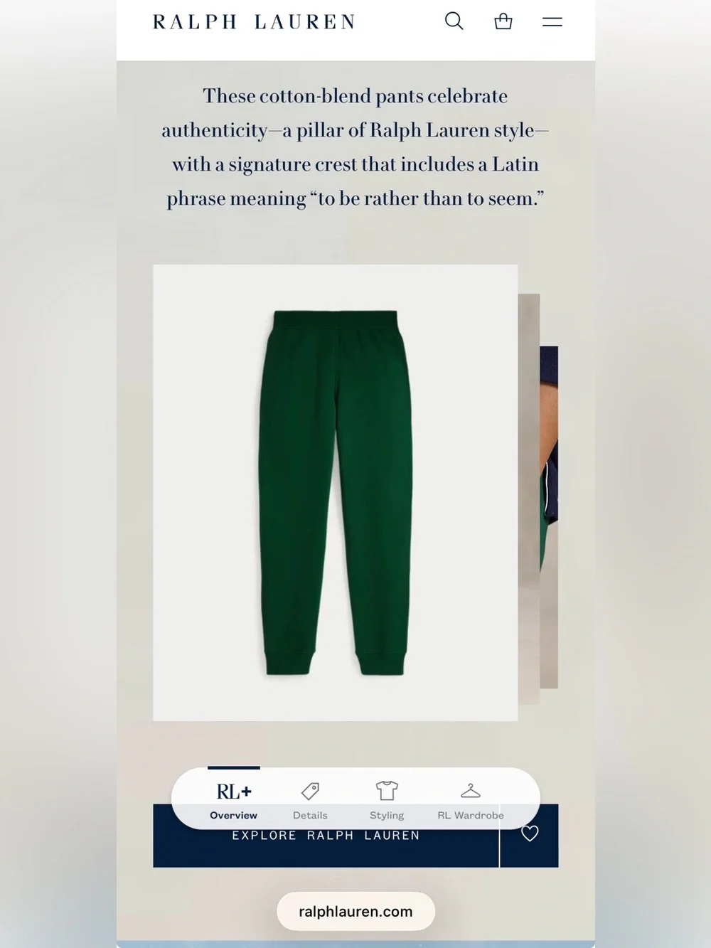 Polo Ralph Lauren Boy’s Knit Polo & Logo Fleece Jogger Pant,Size L(14-16)